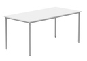 Office Rectangular Multi-Use Table | 1600X800 | White/Silver