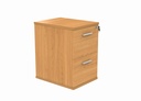 Filing Cabinet Office Storage Unit | 2 Drawers | Beech