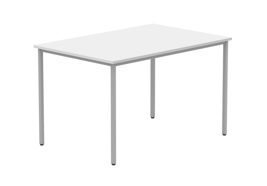 Office Rectangular Multi-Use Table | 1200X800 | White/Silver